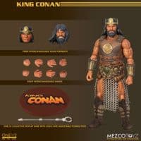 KING CONAN ONE:12 COLLECTIVE ACTION FIGURE FROM MEZCO TOYZ