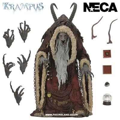 KRAMPUS DELUXE 10 INCH TALL ACTION FIGURE FROM NECA