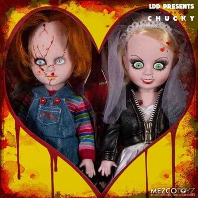 LDD PRESENTS CHUCKY AND TIFFANY BOX SET FROM MEZCO TOYZ