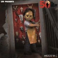 LDD PRESENTS THE TEXAS CHANSAW MASSACRE 1974 LEATHERFACE DELUXE EDITION FROM MEZCO TOYZ