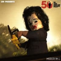 LDD PRESENTS THE TEXAS CHANSAW MASSACRE 1974 LEATHERFACE DELUXE EDITION FROM MEZCO TOYZ