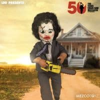 LDD PRESENTS THE TEXAS CHANSAW MASSACRE 1974 LEATHERFACE DELUXE EDITION FROM MEZCO TOYZ