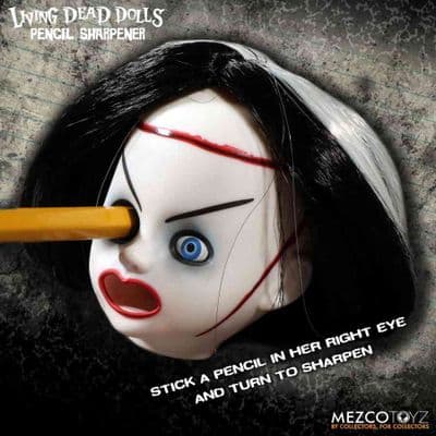 LIVING DEAD DOLLS BRIDE OF VALENTINE PENCIL SHARPENER FROM MEZCO TOYZ
