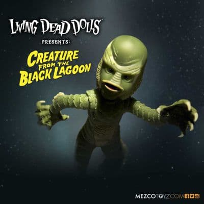 LIVING DEAD DOLLS CREATURE FROM THE BLACK LAGOON FROM MEZCO TOYZ