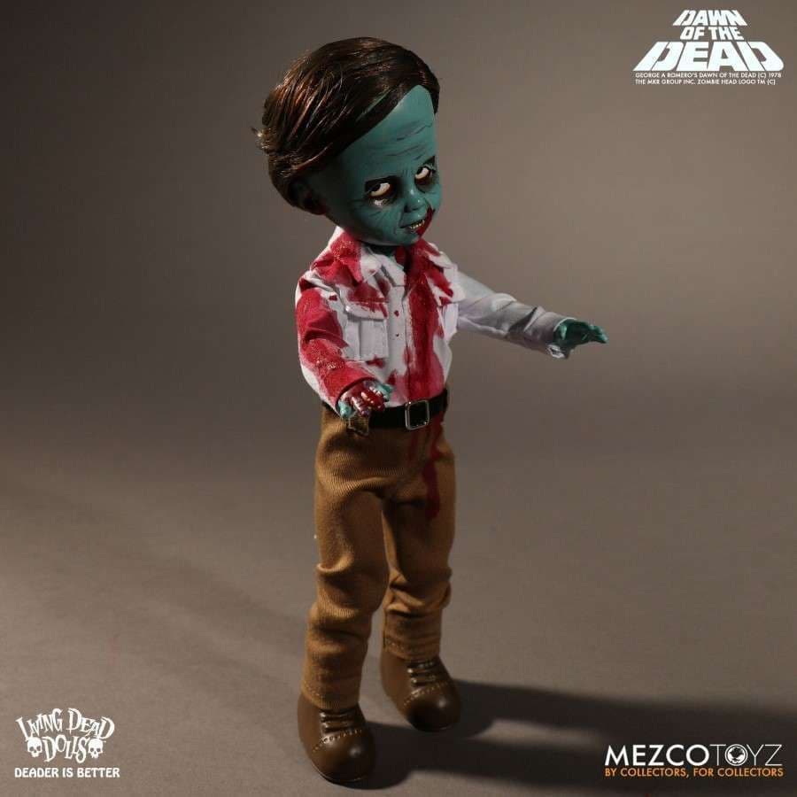 LIVING DEAD DOLLS DAWN OF THE DEAD FLYBOY ZOMBIE FROM MEZCO TOYZ