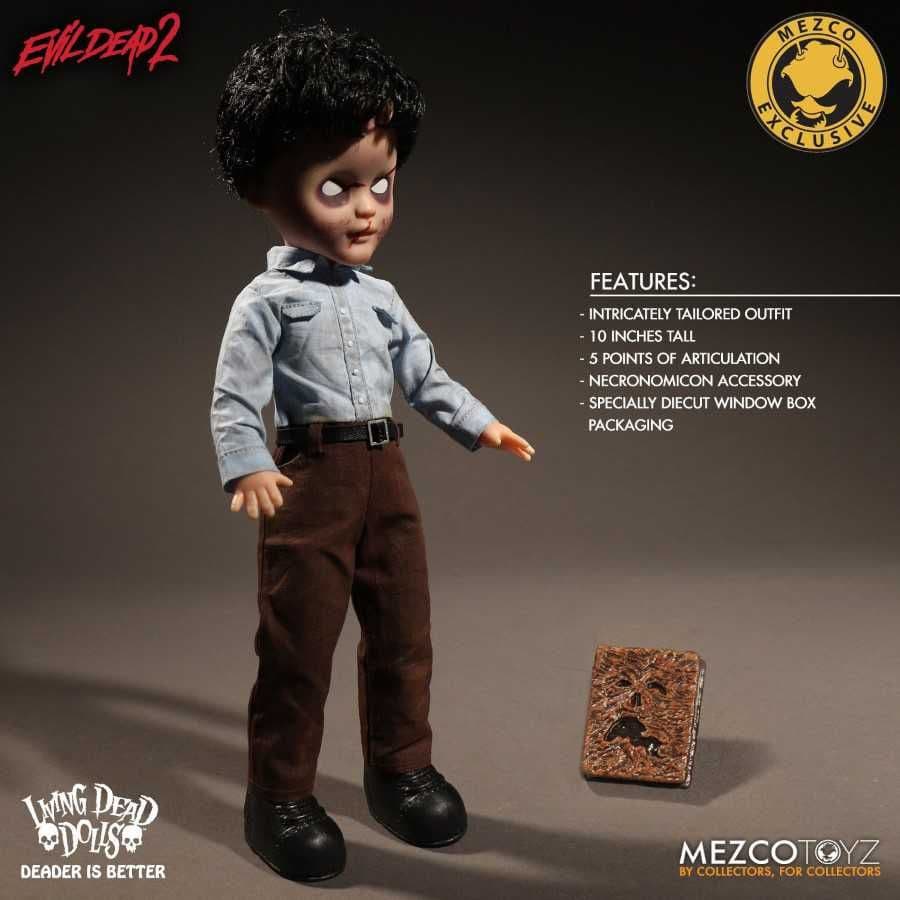 LIVING DEAD DOLLS EVIL DEAD DEADITE ASH EXCLUSIVE VARIANT FROM