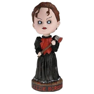 LIVING DEAD DOLLS LIZZIE BORDEN HEAD KNOCKER FROM NECA