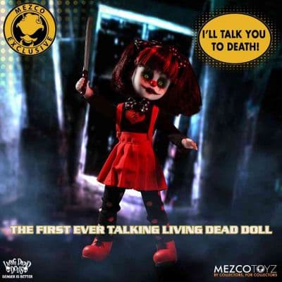 LIVING DEAD DOLLS RESURRECTION CUDDLES WITH SOUND 2017 SUMMER EXCLUSIVE FROM MEZCO TOYZ