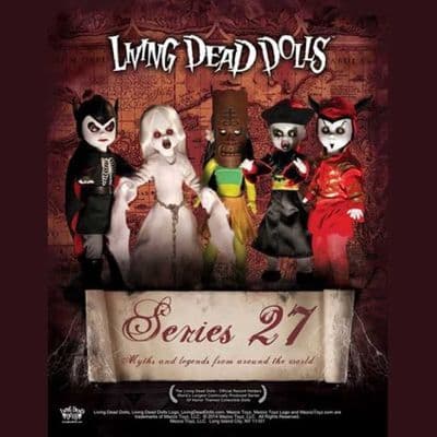 LIVING DEAD DOLLS SERIES 27 FULL SET FROM MEZCO TOYZ