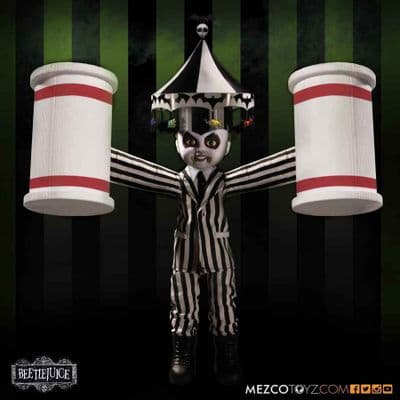 LIVING DEAD DOLLS SHOWTIME BEETLEJUICE FROM MEZCO TOYZ