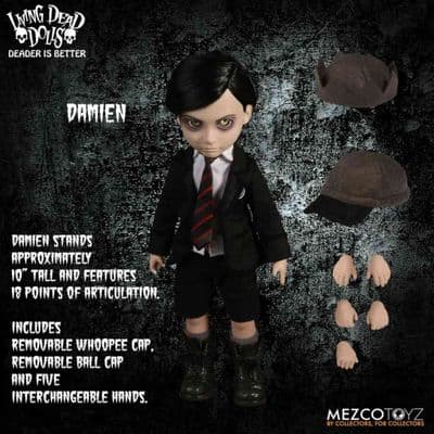 LIVING DEAD DOLLS THE RETURN OF THE LIVING DEAD DOLLS DAMIEN FROM MEZCO TOYZ