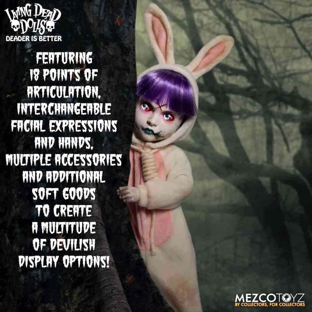 LIVING DEAD DOLLS 13th Anniversary EGGZORCIST 25cm muñeca de Mezco | UK LIVING DEAD DOLLS 13th Anniversary EGGZORCIST 25cm muñeca de Mezco | UK