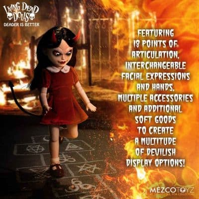 LIVING DEAD DOLLS THE RETURN OF THE LIVING DEAD DOLLS SIN FROM MEZCO TOYZ