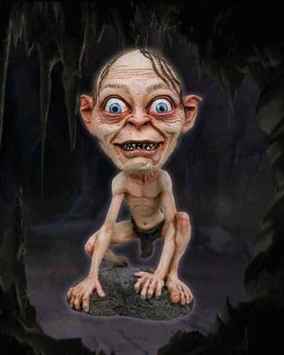 LORD OF THE RINGS - SMEAGOL HEAD KNOCKER FROM NECA
