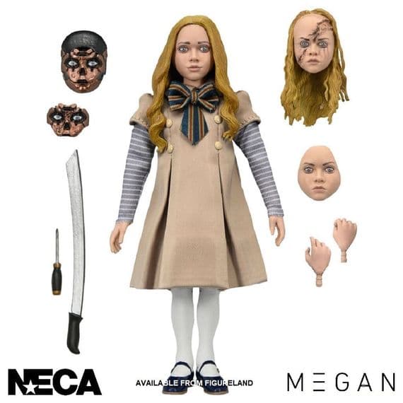 M3GAN 8-INCH SCALE M3GAN CLOTHED ACTION FIGURE FROM NECA
