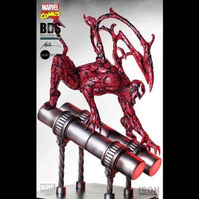 MARVEL COMICS BATTLE DIORAMA SERIES CARNAGE 1:10 ART SCALE STATUE FROM IRON STUDIOS