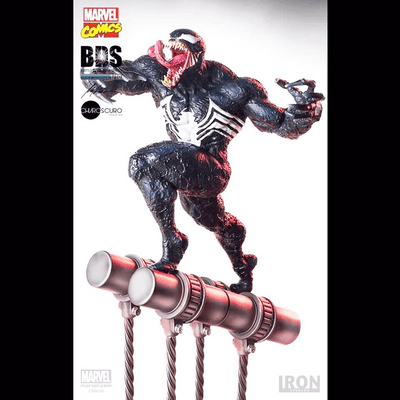MARVEL COMICS BATTLE DIORAMA SERIES VENOM 1:10 ART SCALE STATUE FROM IRON STUDIOS