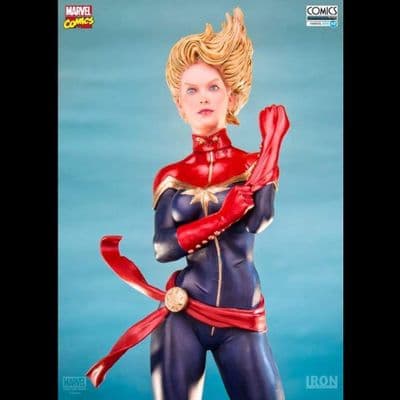 MARVEL COMICS SERIES 2 CAPTAIN MARVEL 1:10 ART SCALE STATUE FROM IRON STUDIOS