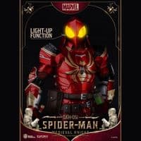 MARVEL DYNAMIC 8CTION HEROES 1:9 SCALE MEDIEVAL KNIGHT SPIDER-MAN ACTION FIGURE FROM BEAST KINGDOM