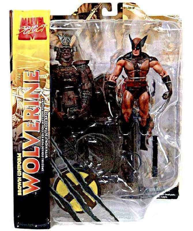 MARVEL SELECT BROWN WOLVERINE SPECIAL COLLECTORS EDITION ACTION FIGURE ...