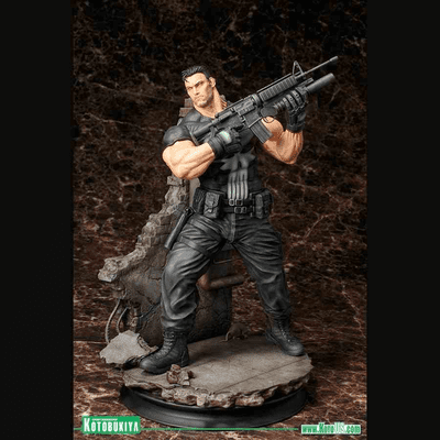 MARVEL UNIVERSE THE PUNISHER FINE ART STATUE FROM KOTOBUKIYA
