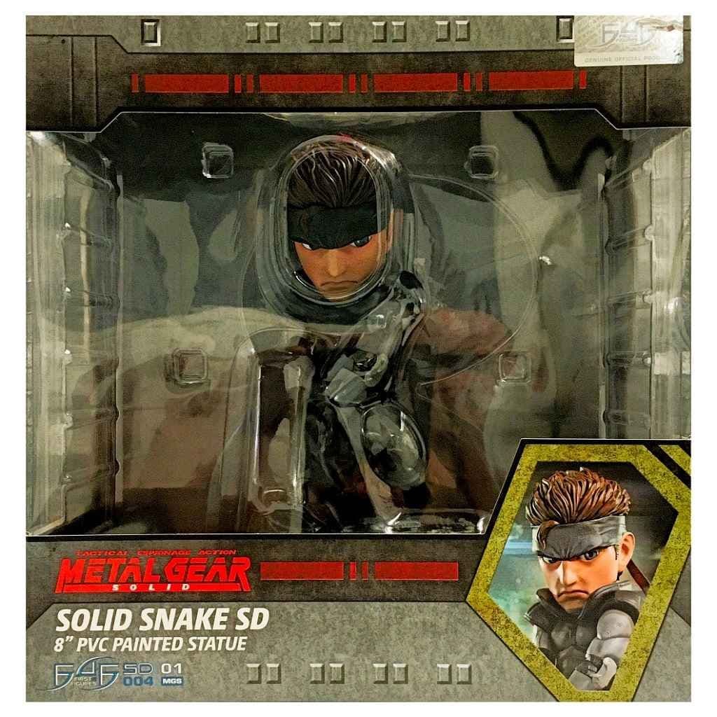 METAL GEAR SOLID PVC SD SOLID SNAKE PVC STATUE FROM FIRST 4 FIGURES