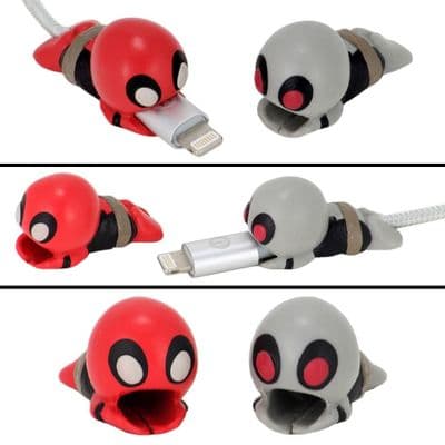 MINI SCALERS CABLE COVERS DEADPOOL & X-FORCE DEADPOOL 2 PACK FROM NECA