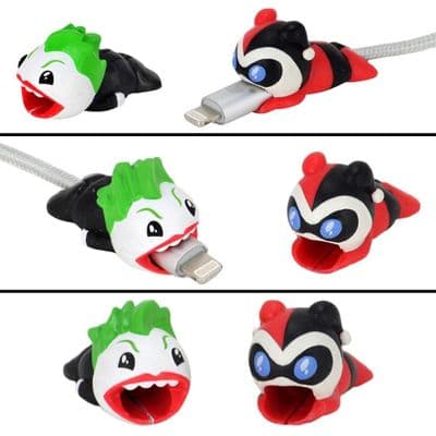 MINI SCALERS CABLE COVERS JOKER AND HARLEY 2 PACK FROM NECA