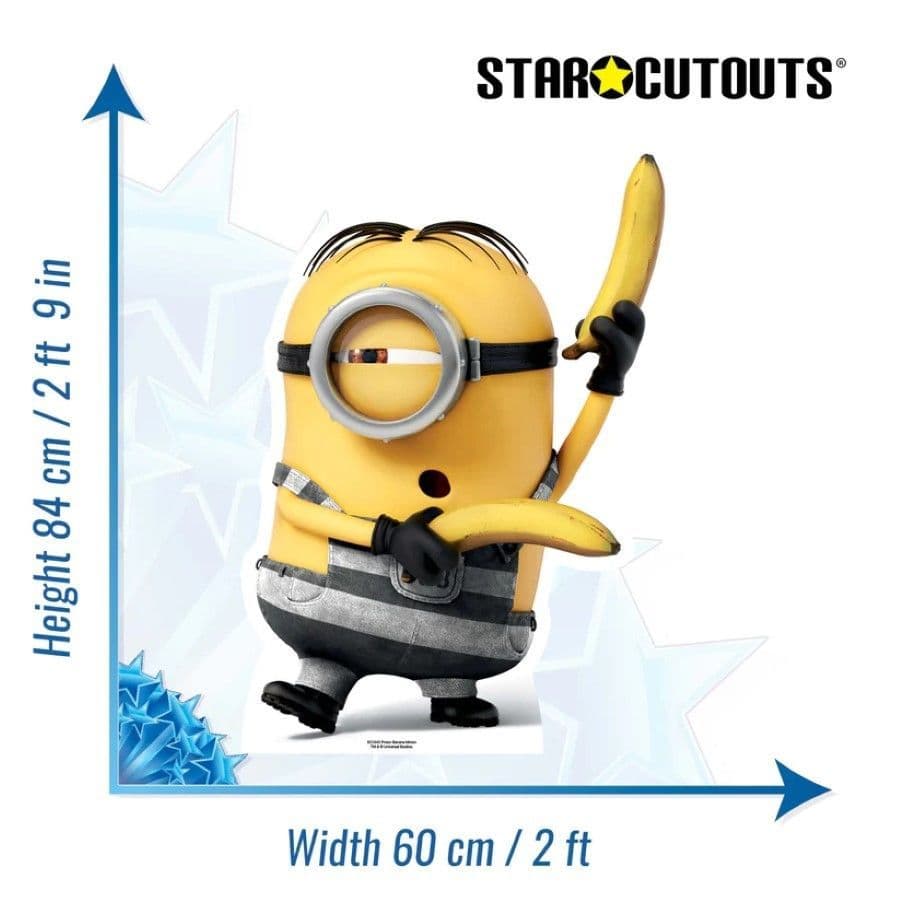 MINIONS PRISON BANANA MINION CARDBOARD CUT OUT