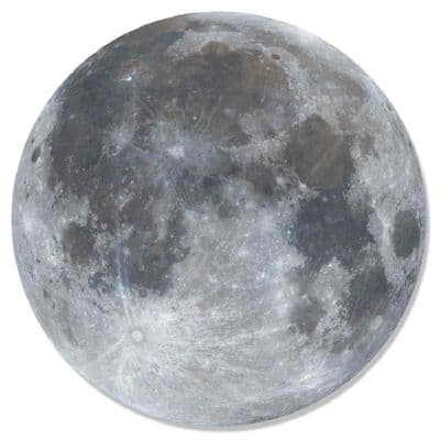 MOON WALL MOUNTED CARDBOARD CUT OUT