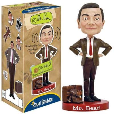 MR. BEAN BOBBLEHEAD FROM ROYAL BOBBLES