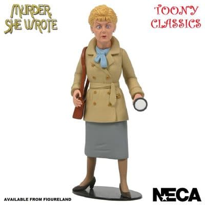 MURDER SHE WROTE JESSICA FLETCHER TOONY CLASSICS 6 INCH ACTION FIGURE FROM NECA