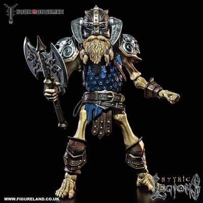 MYTHIC LEGIONS ALL STARS 6 SKALLI BONESPLITTER ACTION FIGURE FROM FOUR HORSEMEN STUDIOS