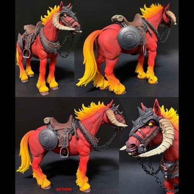 MYTHIC LEGIONS ARETHYR AETHON ACTION FIGURE FROM FOUR HORSEMEN STUDIOS