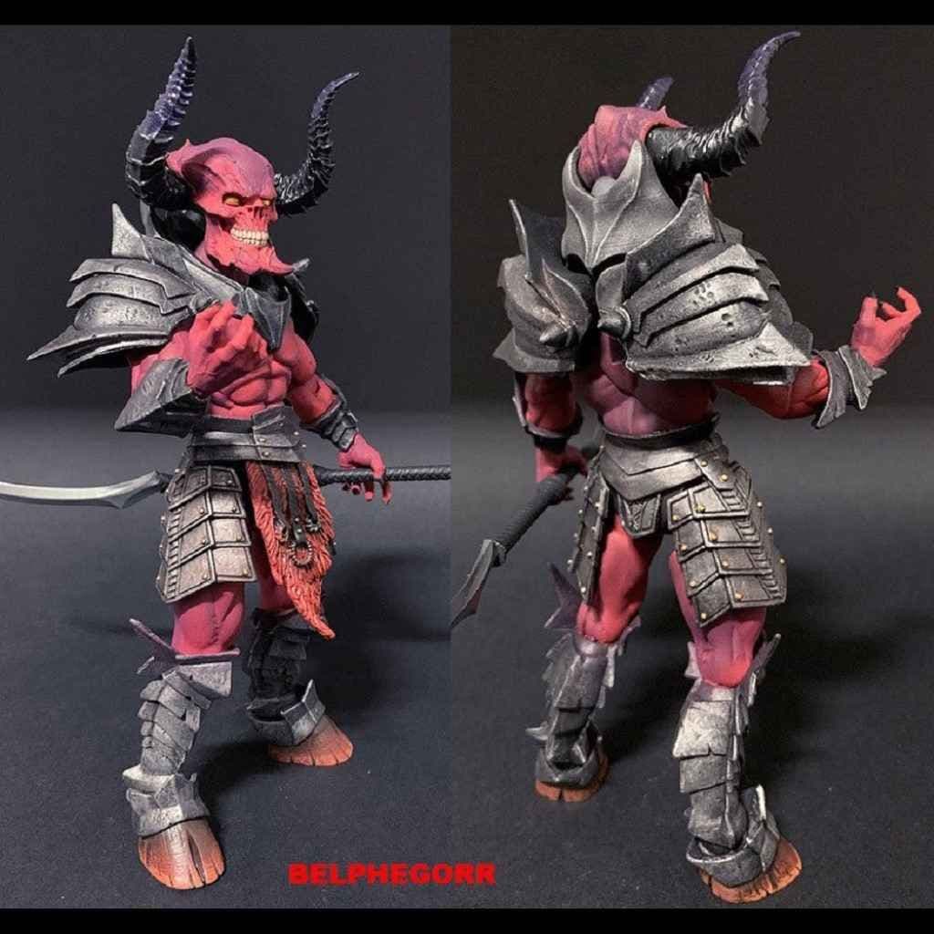MYTHIC LEGIONS ARETHYR BELPHEGORR ACTION FIGURE FROM FOUR HORSEMEN