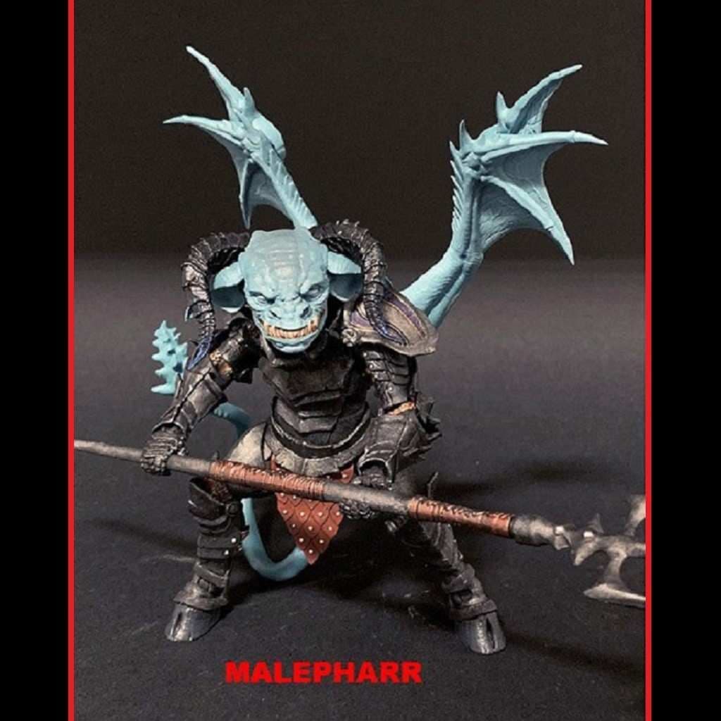 MYTHIC LEGIONS ARETHYR MALEPHARR ACTION FIGURE FROM FOUR HORSEMEN