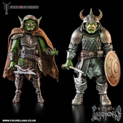 MYTHIC LEGIONS ASHES OF AGBENDOR THE MALIGNANCY OF GOBHOLLOW 2 PACK FROM FOUR HORSEMEN STUDIOS