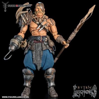 MYTHIC LEGIONS DAWNS OF DISCOVERY CAPTAIN IRONSKUL ACTION FIGURE FROM FOUR HORSEMEN STUDIOS