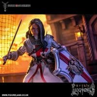 MYTHIC LEGIONS DAWNS OF DISCOVERY GENERAL DELPHINA OF EATHYROSS FIGURE FROM FOUR HORSEMEN STUDIOS