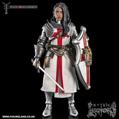 MYTHIC LEGIONS DAWNS OF DISCOVERY GENERAL DELPHINA OF EATHYROSS FIGURE FROM FOUR HORSEMEN STUDIOS