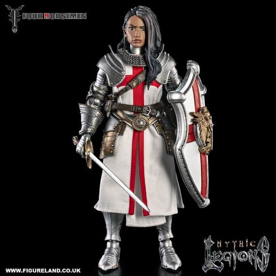 MYTHIC LEGIONS DAWNS OF DISCOVERY GENERAL DELPHINA OF EATHYROSS FIGURE FROM FOUR HORSEMEN STUDIOS