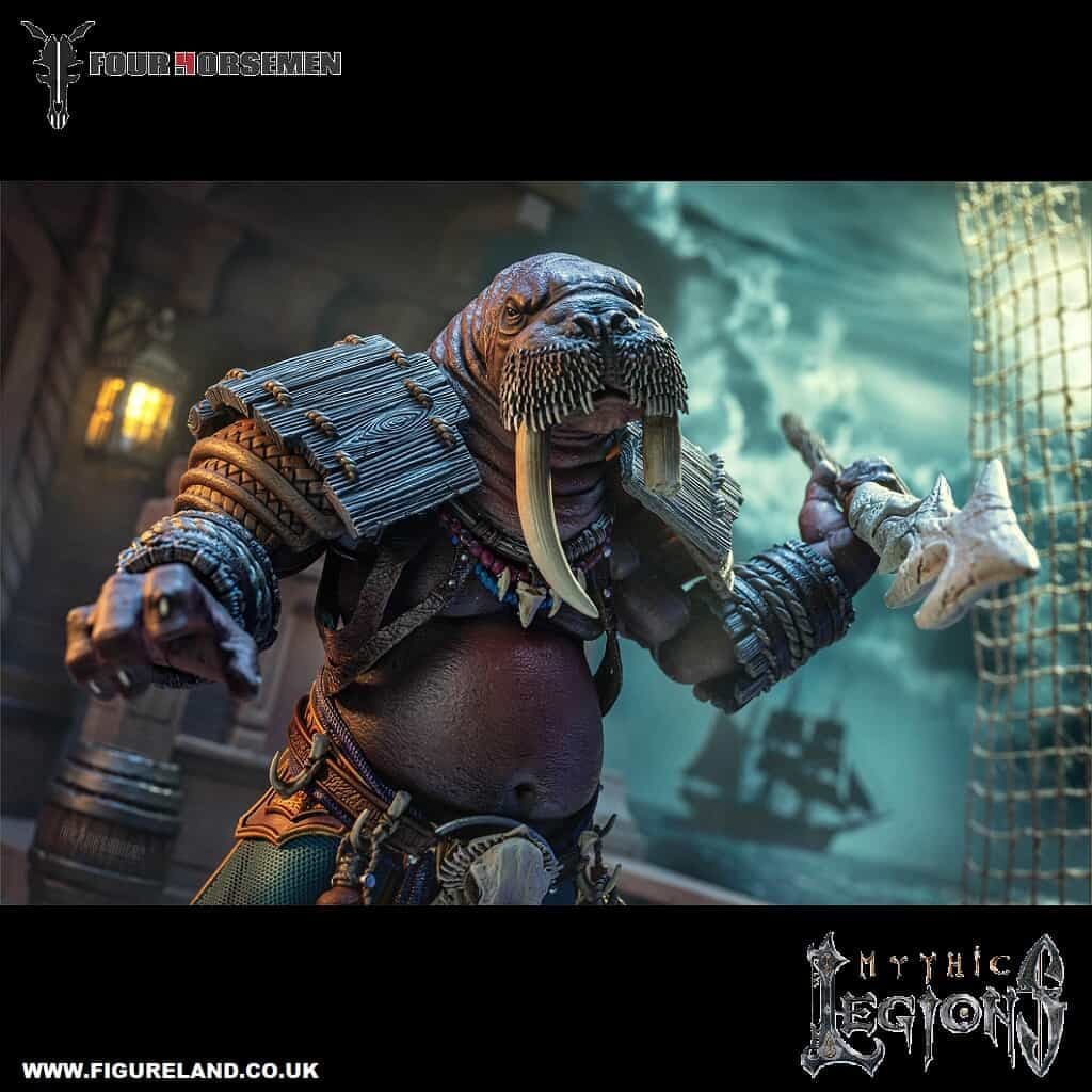 MYTHIC LEGIONS DAWNS OF DISCOVERY ODOBENN OGRE SCALE ACTION FIGURE FROM ...