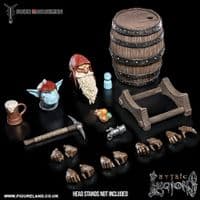 MYTHIC LEGIONS HORROR OF EINSAMALL BURRIS BIRGERSTORI ACTION FIGURE FROM FOUR HORSEMEN STUDIOS