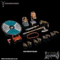 MYTHIC LEGIONS HORROR OF EINSAMALL HALVARD OF FROTHVAR ACTION FIGURE FROM FOUR HORSEMEN STUDIOS