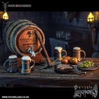 MYTHIC LEGIONS HORROR OF EINSAMALL INN AND PUBLIC HOUSE ACCESSORY SET FROM FOUR HORSEMEN STUDIOS