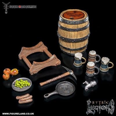 MYTHIC LEGIONS HORROR OF EINSAMALL INN AND PUBLIC HOUSE ACCESSORY SET FROM FOUR HORSEMEN STUDIOS
