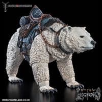 MYTHIC LEGIONS HORROR OF EINSAMALL ISBJORN POLAR BEAR MOUNT ACTION FIGURE FROM FOUR HORSEMEN STUDIOS
