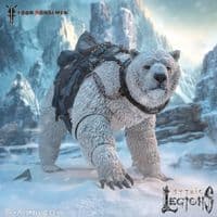 MYTHIC LEGIONS HORROR OF EINSAMALL ISBJORN POLAR BEAR MOUNT ACTION FIGURE FROM FOUR HORSEMEN STUDIOS