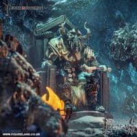 MYTHIC LEGIONS HORROR OF EINSAMALL J'AKULL IRONBONES ACTION FIGURE FROM FOUR HORSEMEN STUDIOS