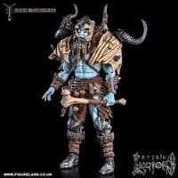 MYTHIC LEGIONS HORROR OF EINSAMALL J'AKULL IRONBONES ACTION FIGURE FROM FOUR HORSEMEN STUDIOS